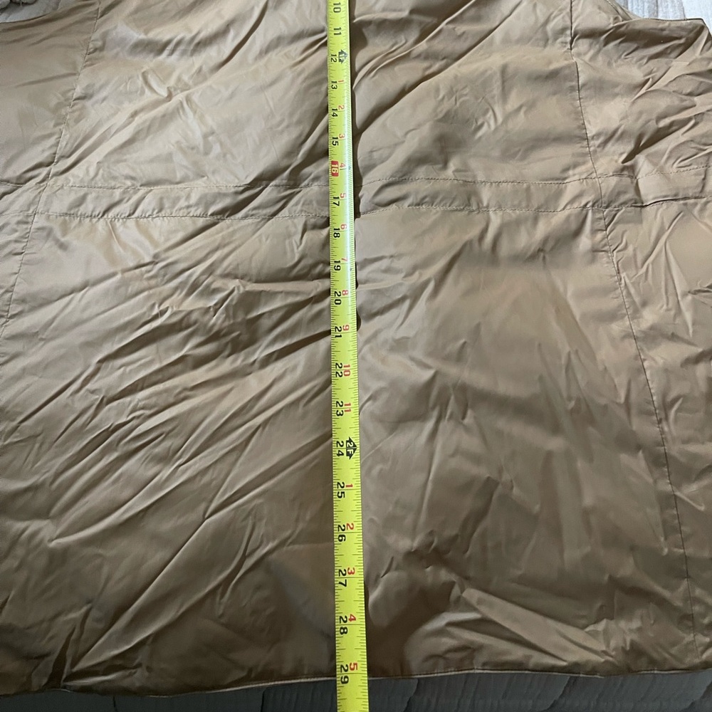 Eileen Fisher Light Brown Puffer Vest - Picture 4 of 6